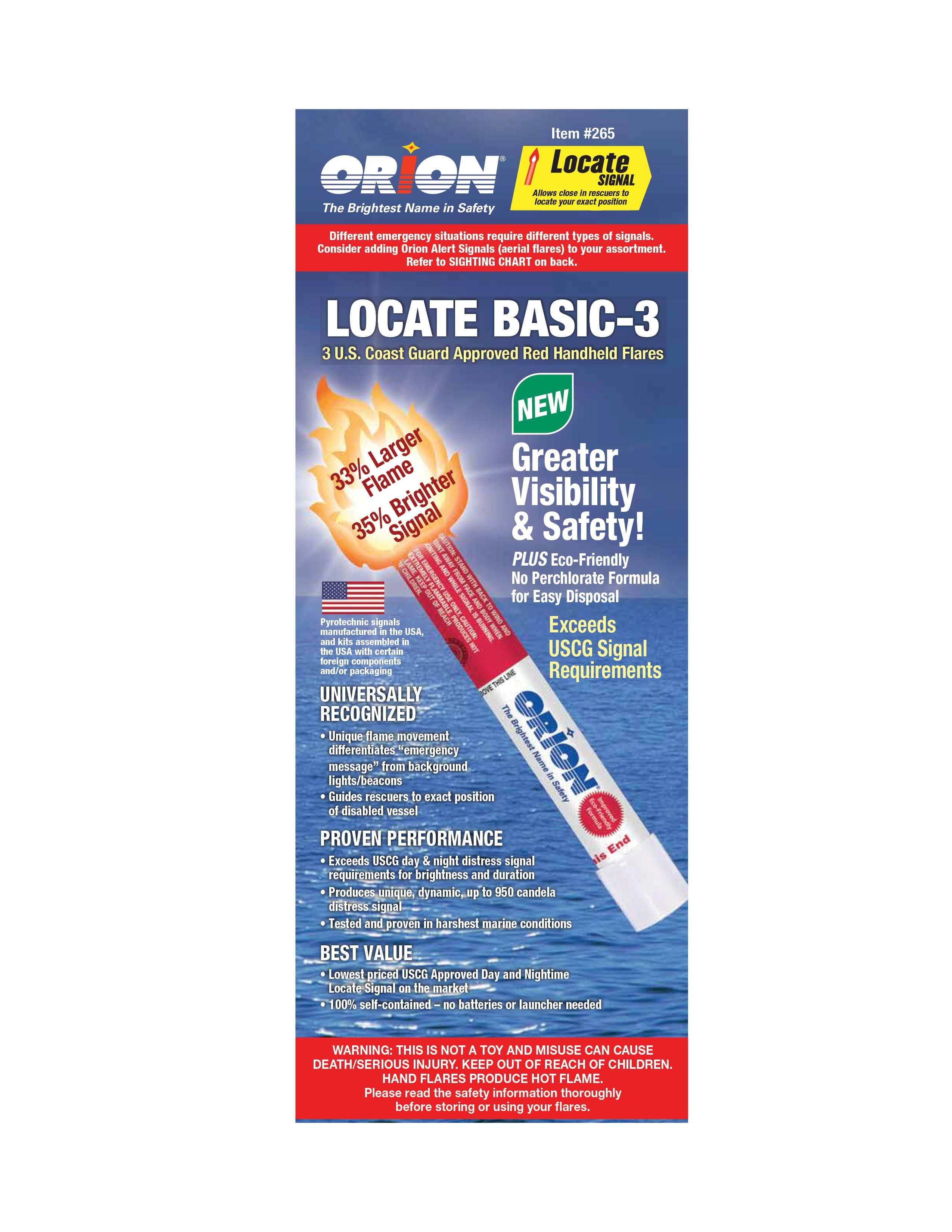 Red Hand Held Flares