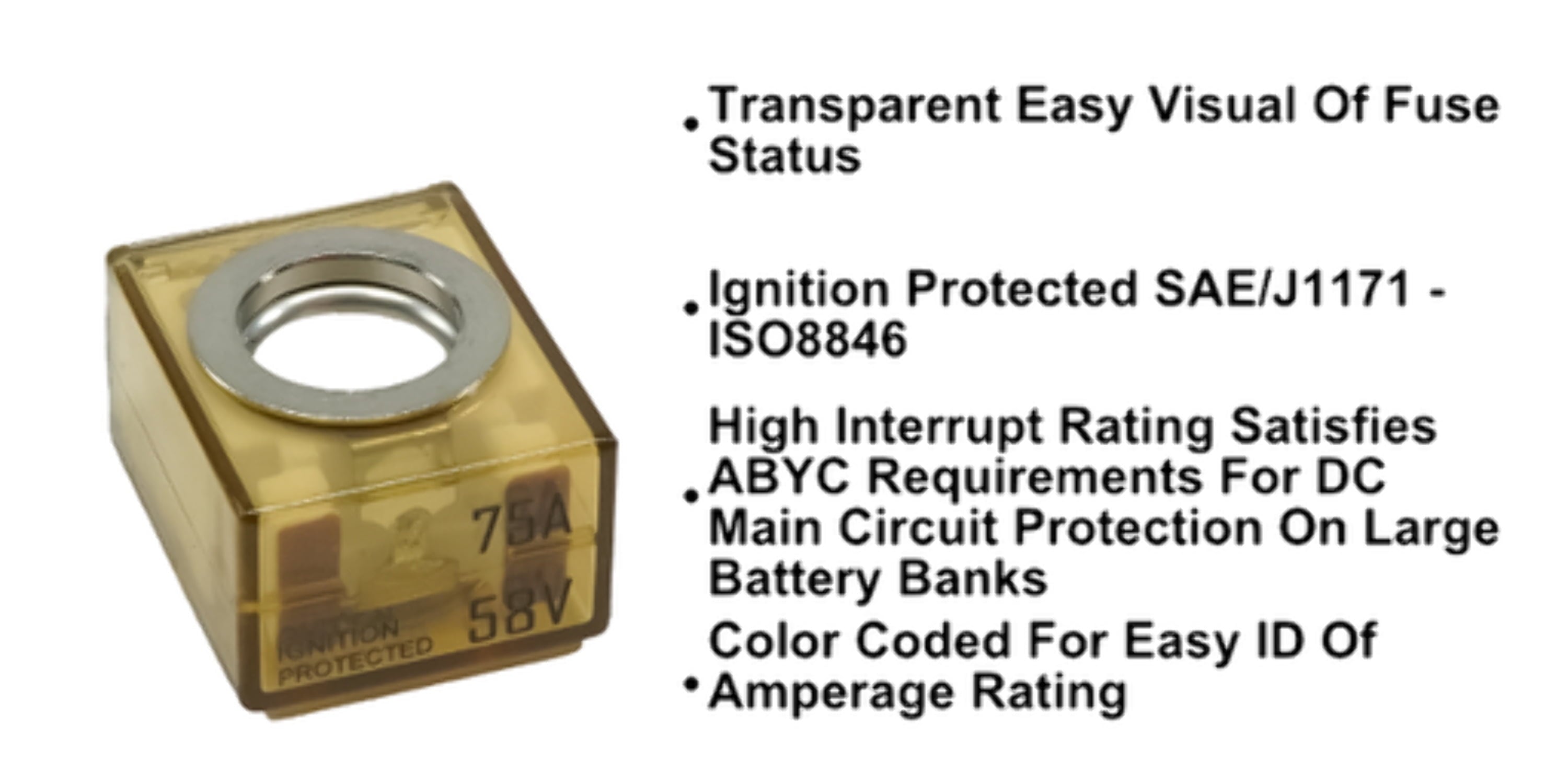 Mrbf Terminal Fuse - 75 a