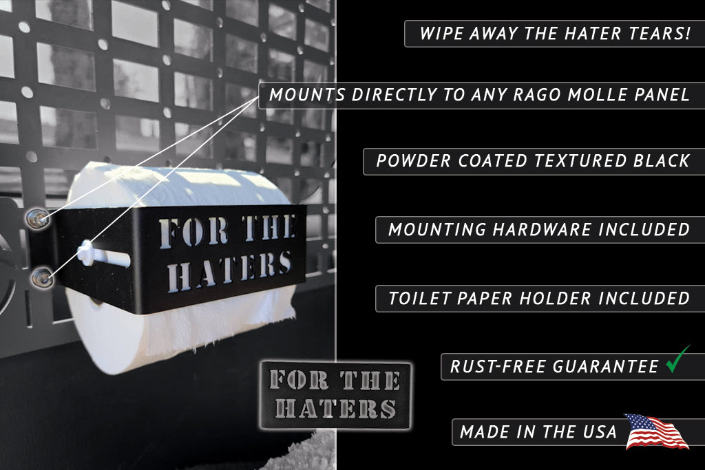 Molle Panel Toilet Paper Holder
