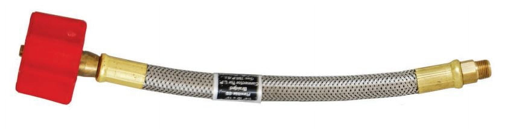 Stainless Pigtail Hgh Cap