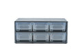 6-DRAWER Comp. Cab. - 7HX18.5WX12D