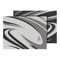 Mat Mod Swish Black/Grey 9 X 12