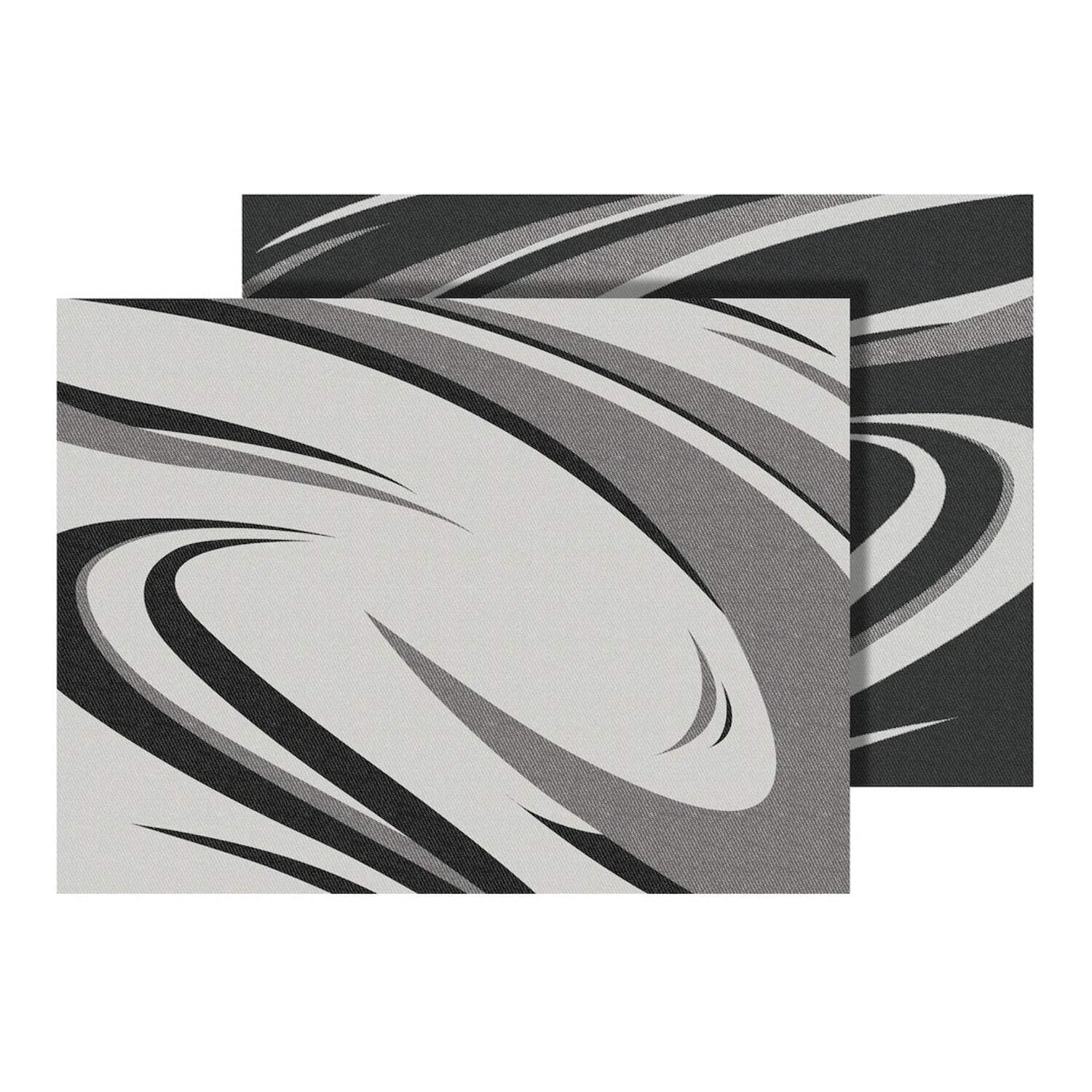Mat Mod Swish Black/Grey 9 X 12