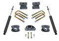 2.5 Spcrs 4 Blk/U-Bolts Max Shocks