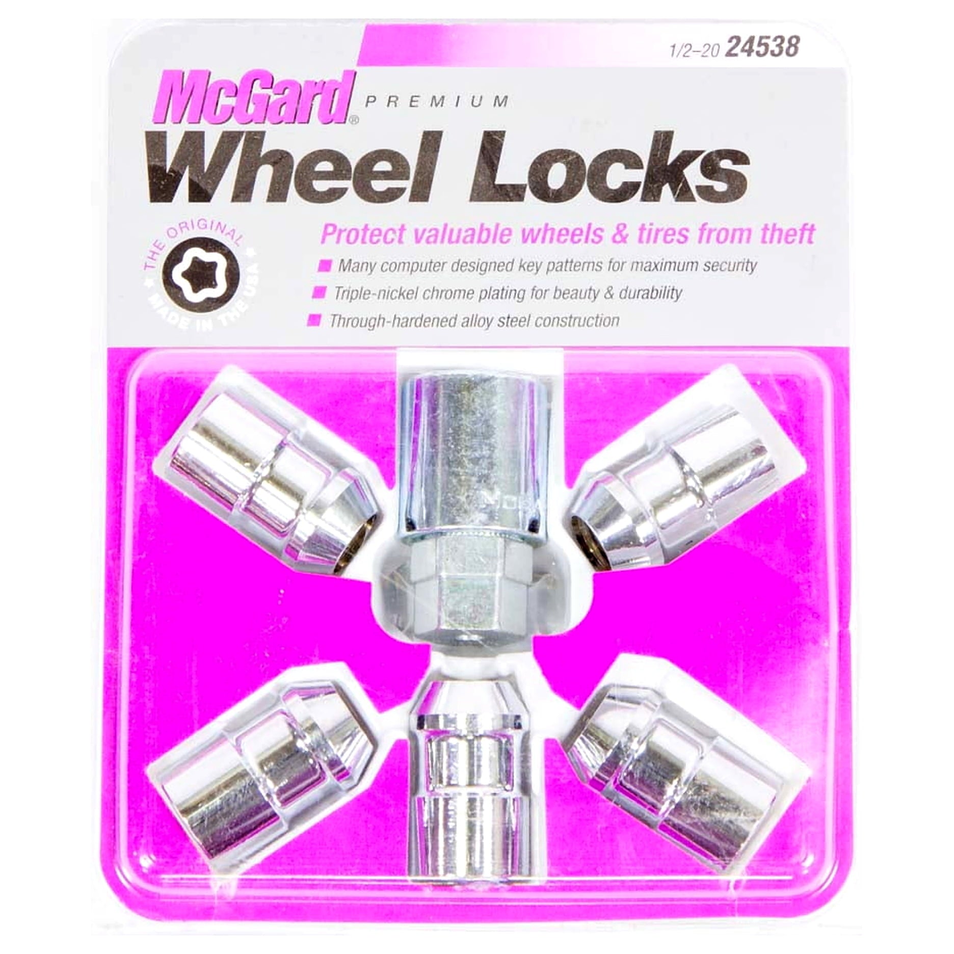 5 Pak Whl Lok Set 1/2