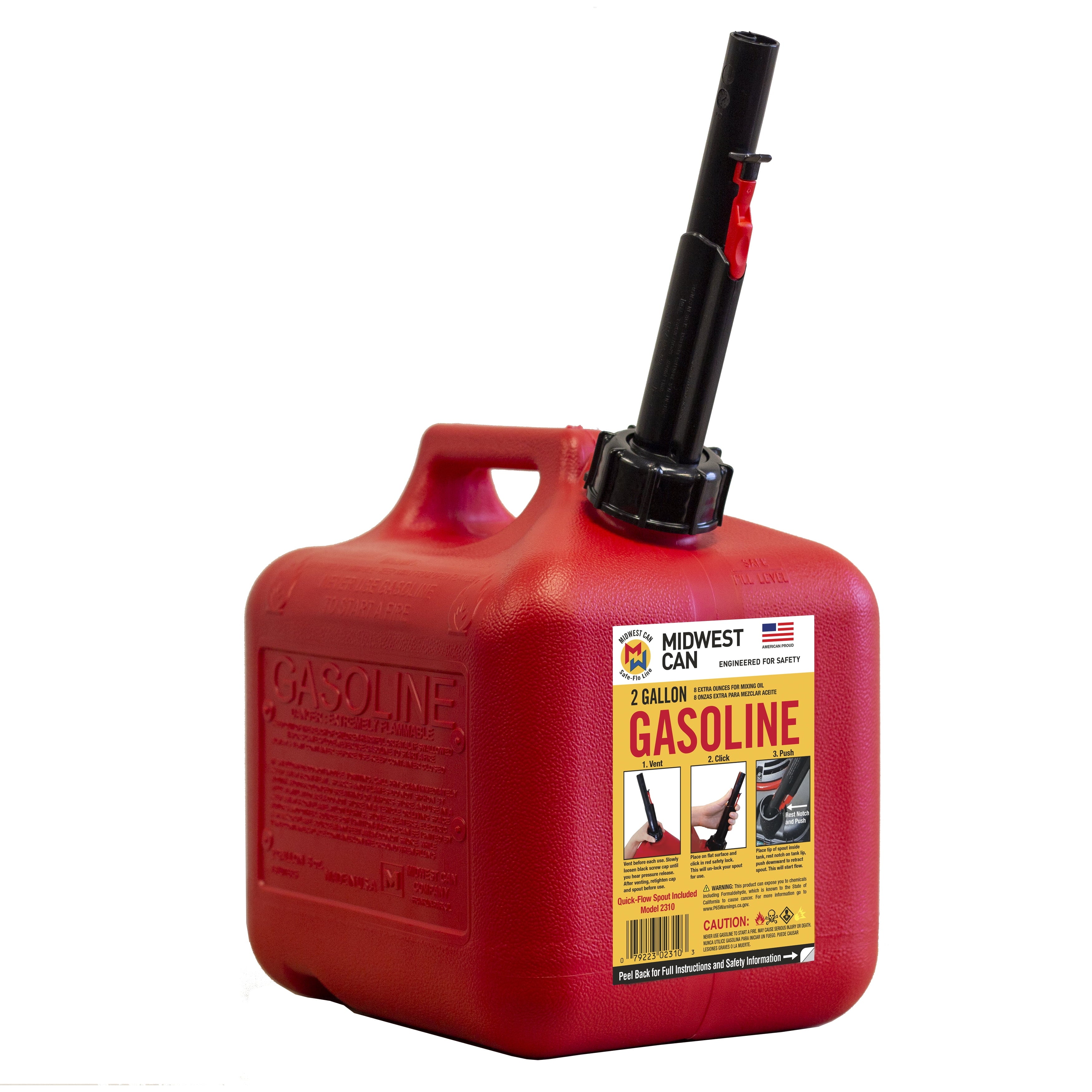 2 Gallon Gas Can