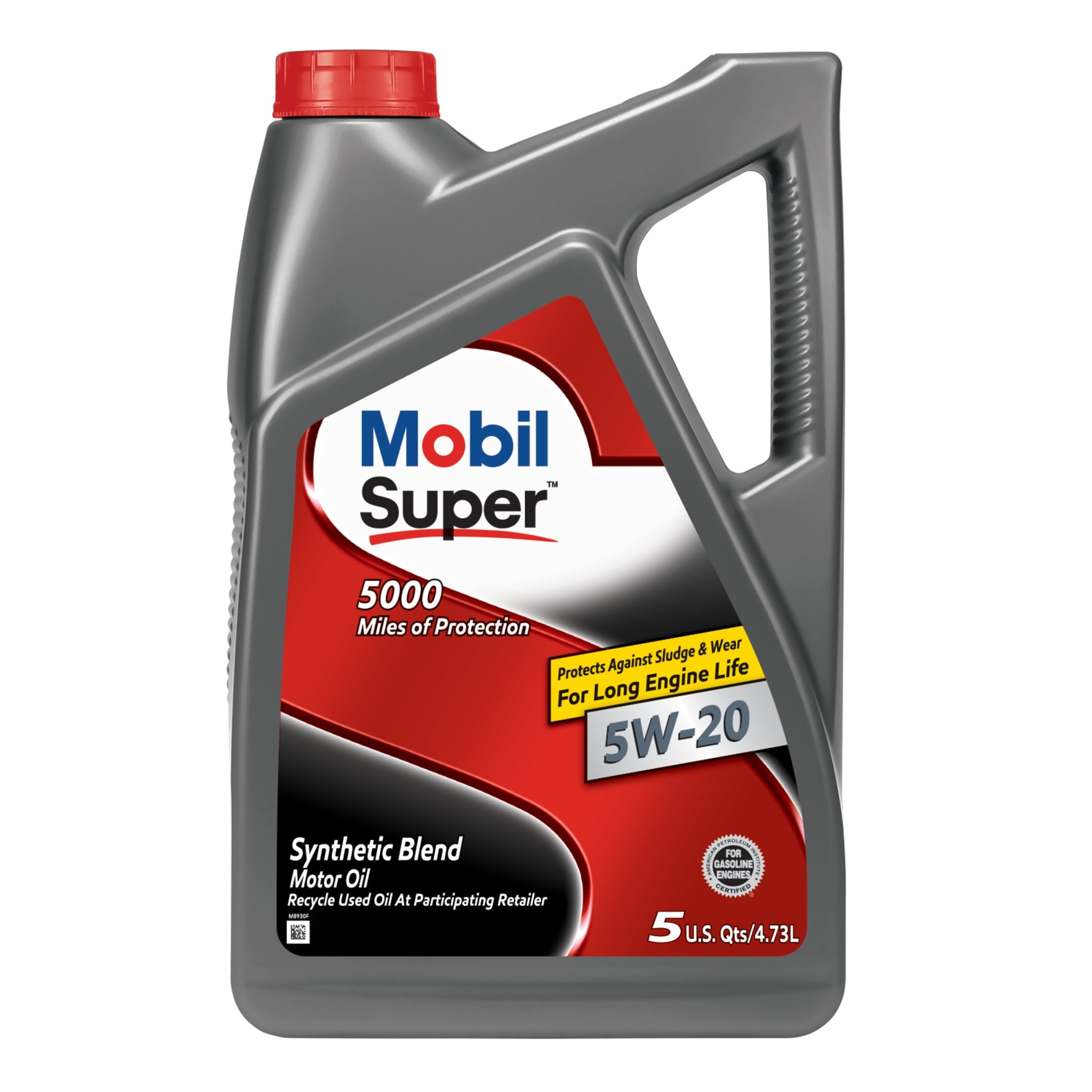 Mobil Super 5W-20 3X5QT.