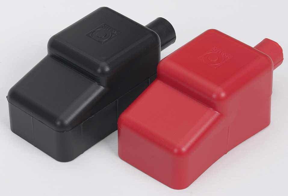 Black Battery Term Covers Bulk