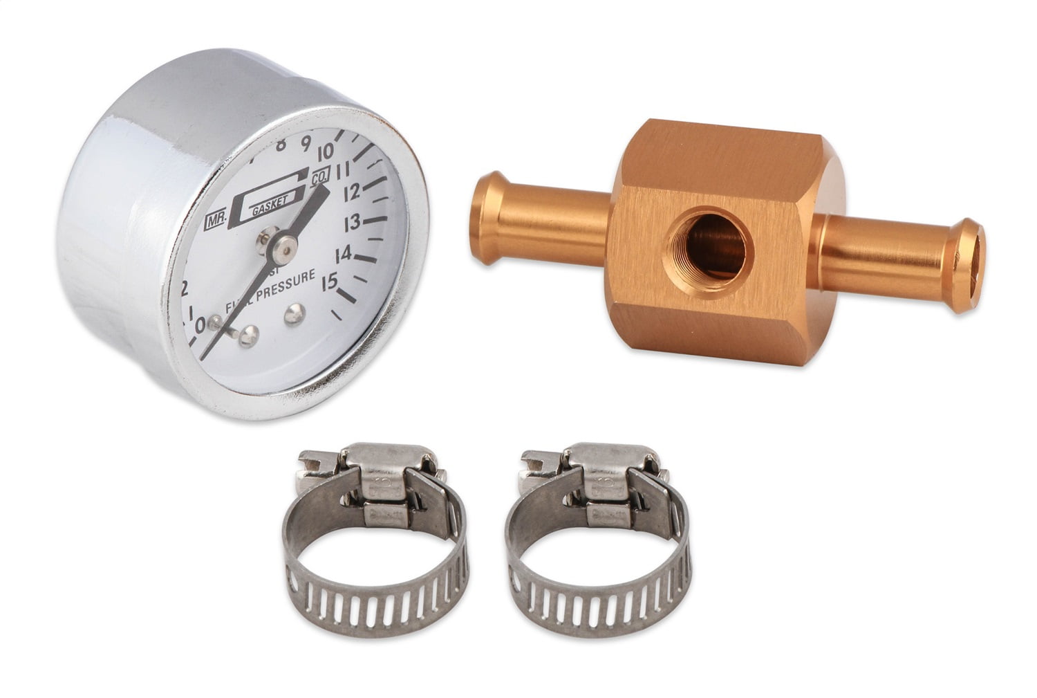 Fuel Press Adptr W/Gauge