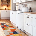 Patchwork Multicolor 2.5X7 Washable