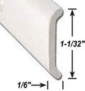 Non Flat Trim Blk 16' Ea