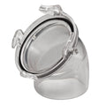 Hose Adpater 45  Clear