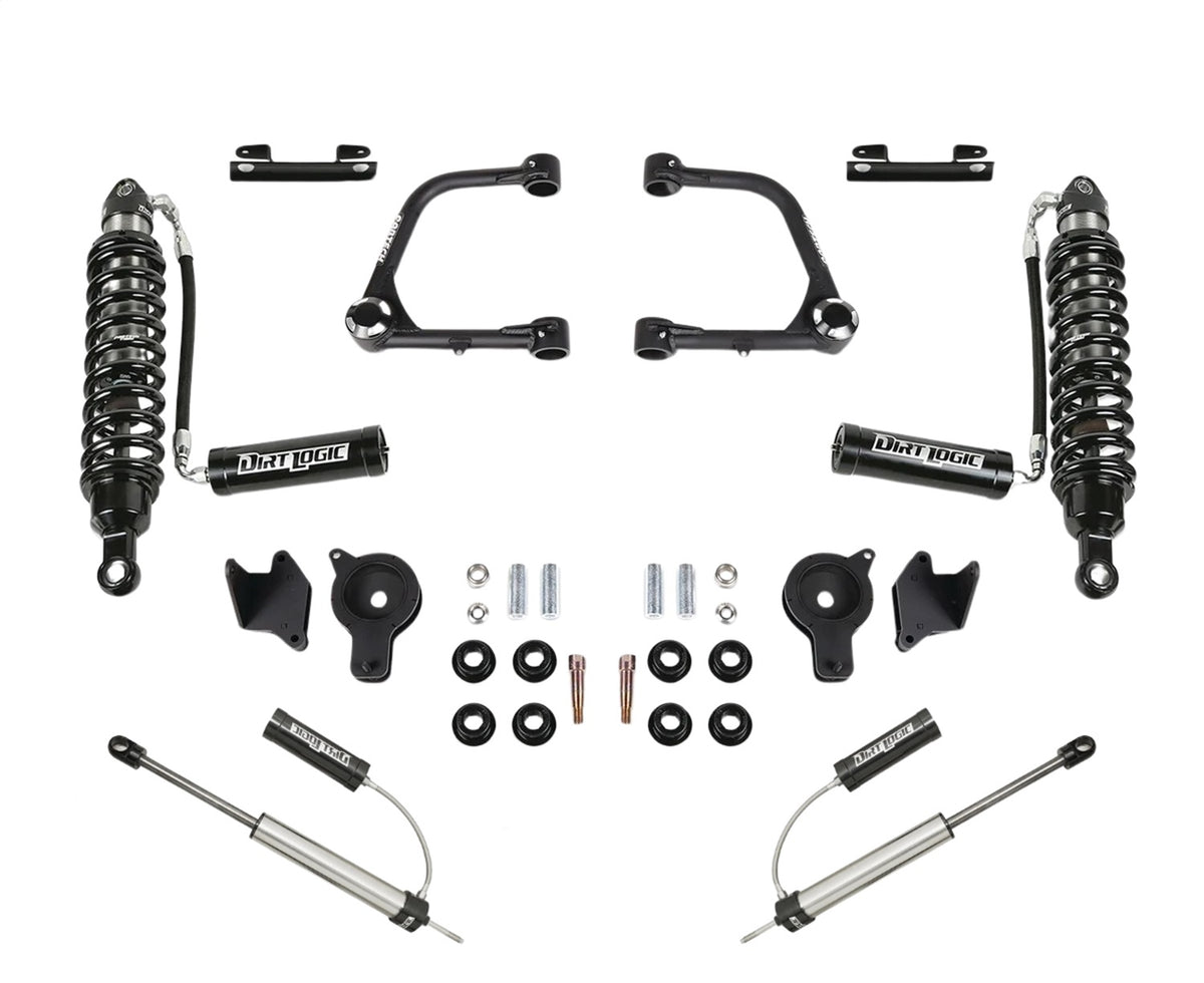 Fabtech Suspension Lift Kit – 3 in. Lift, w/Dirt Logic 2.5 Coil Overs, w/Dirt Logic 2.25 Resi Shocks (PN K7103DL)