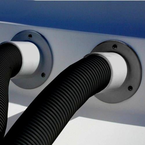 Chrome Rigging Flange Kit