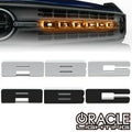 LED Letter Badges - Matte Black- N