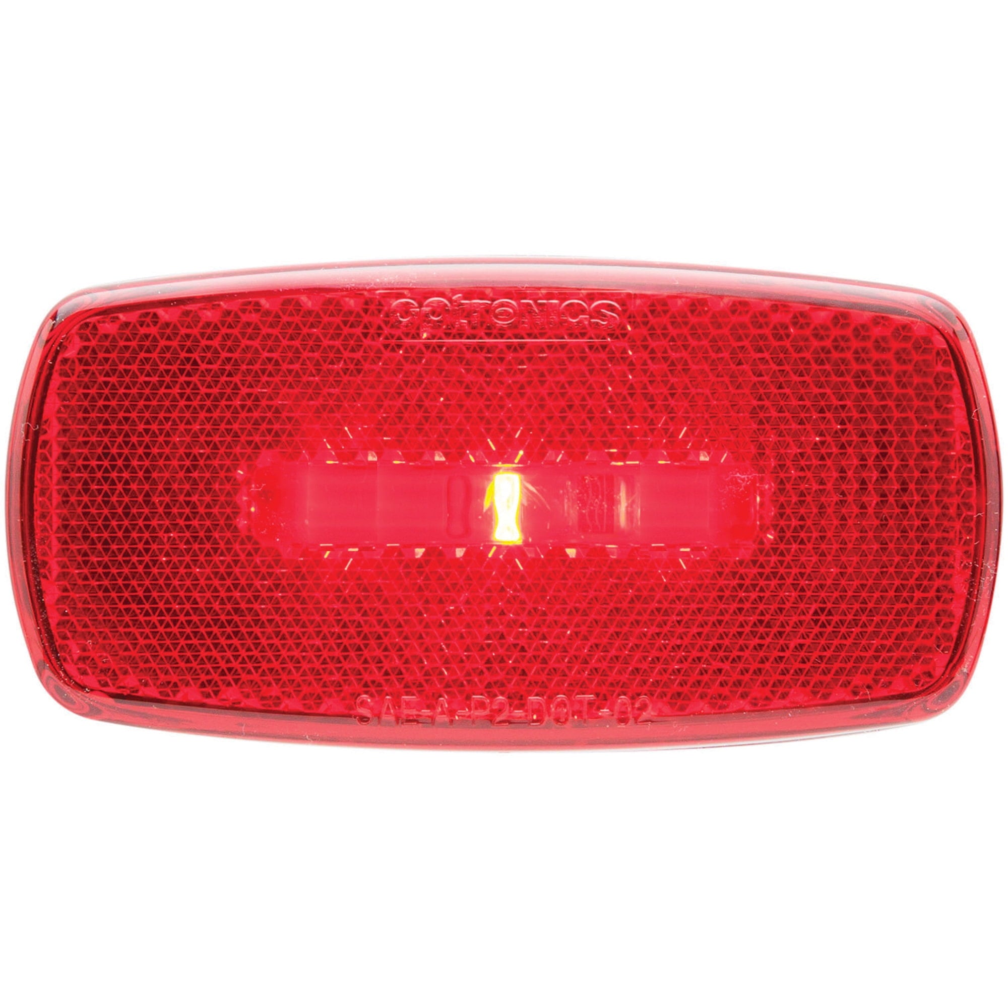 1LED M/C Lt;ovl;blk;red