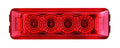 4 LED Miroflex Thin Line;red;poly