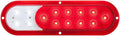 LED Stt; Bu; Flng Mnt;red;res; Poly