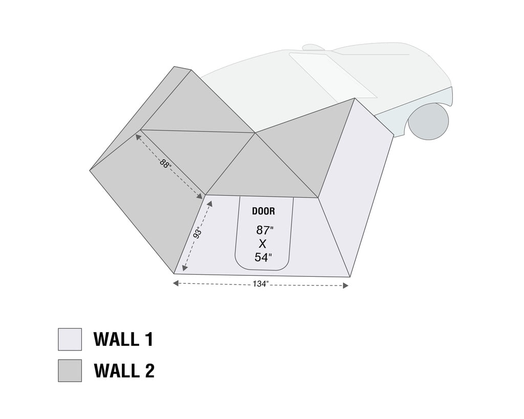 Nomadic 270 LT Awning Wall 2 Passen
