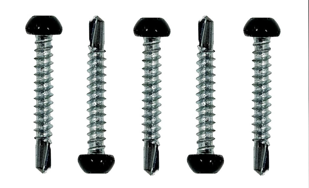 Pan HD Self Tap 8X1-1/2 Blk