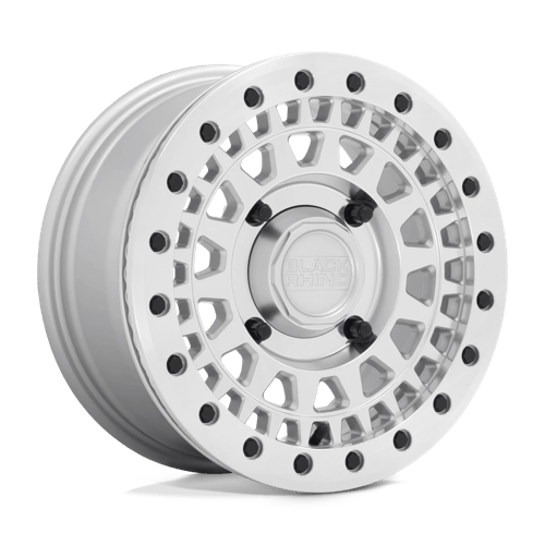 Black Rhino Hard Alloys - UTV PARKER UTV BL 14X7 4X110 +36 80 SLV MIR