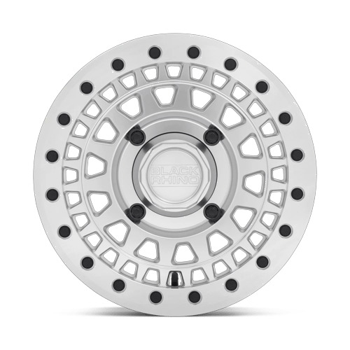 Black Rhino Hard Alloys - UTV PARKER UTV BL 14X7 4X110 +36 80 SLV MIR