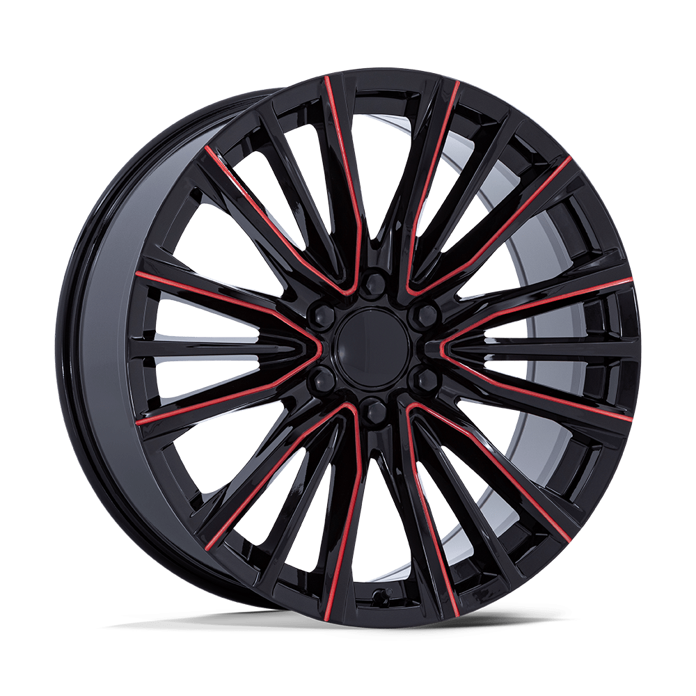 Performance Replicas PR223 22X9 6X5.5 78 +28 G-BLK MILL-RED