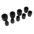 9PC 3/8' Dr SAE Bolt Extractor