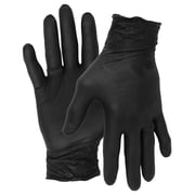 Blk Nitrile Gloves 100 Lg