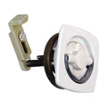 2-1/2" X 2-1/2" White Flush Latch