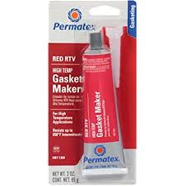 Permatex TRS Red 1min Silicone Gasket Maker 3oz