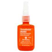 Permatex 25210 High Strength Removable Threadlocker Orange, 10 ML