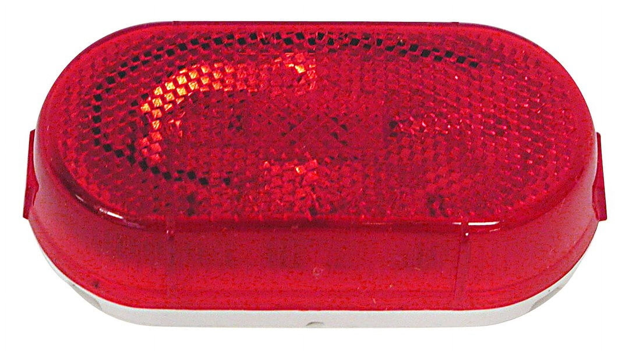 Oval Clearance Light Red