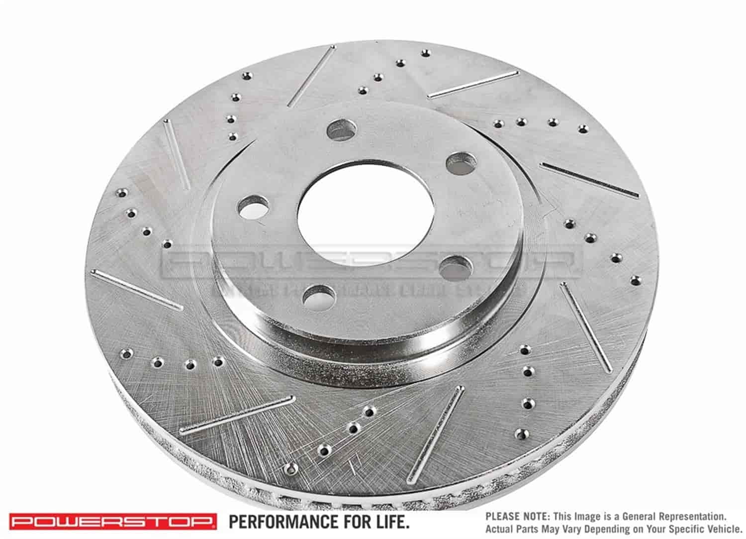 Drilledslotted Rotor Pair