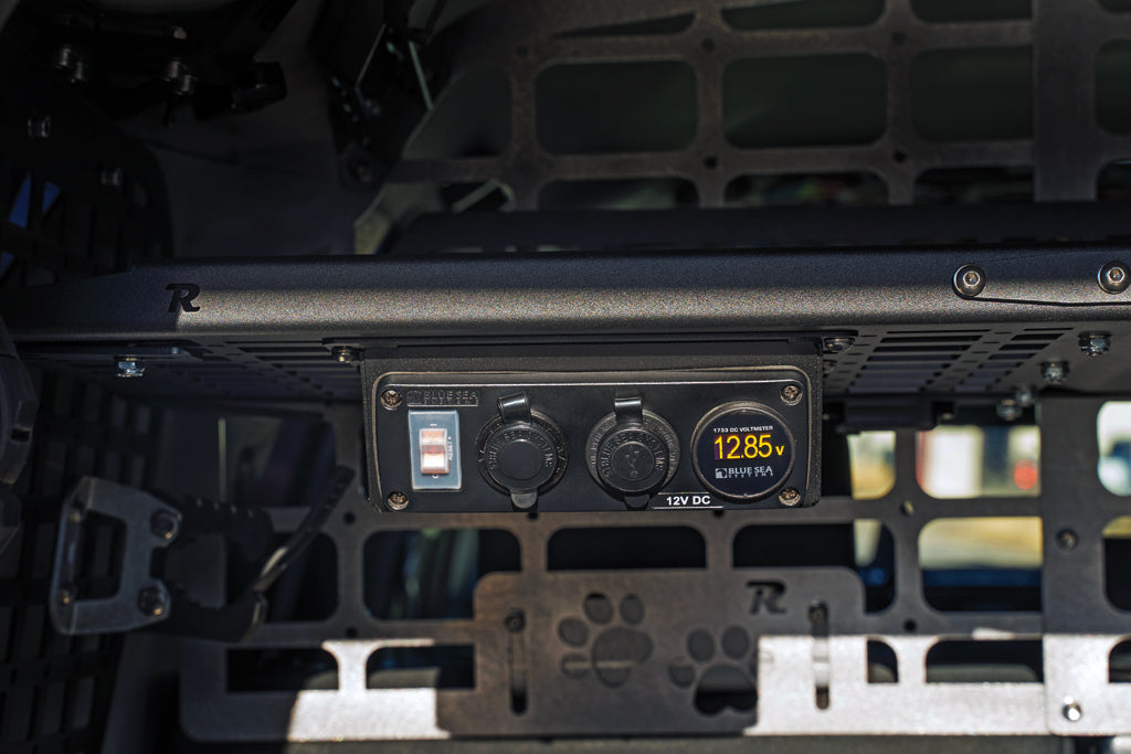 The 12 Volt 12v Accessory Panel Mount