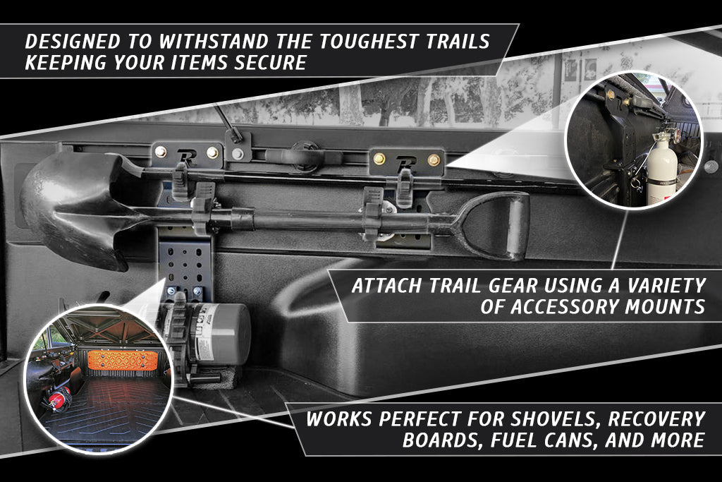 Tacoma Bed Rail Modular Accessory Mount Extension