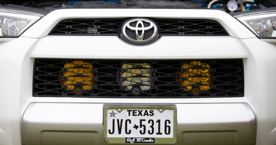 2014-2022 5th Gen Toyota 4Runner Universal LED Hidden Bumper Bracket