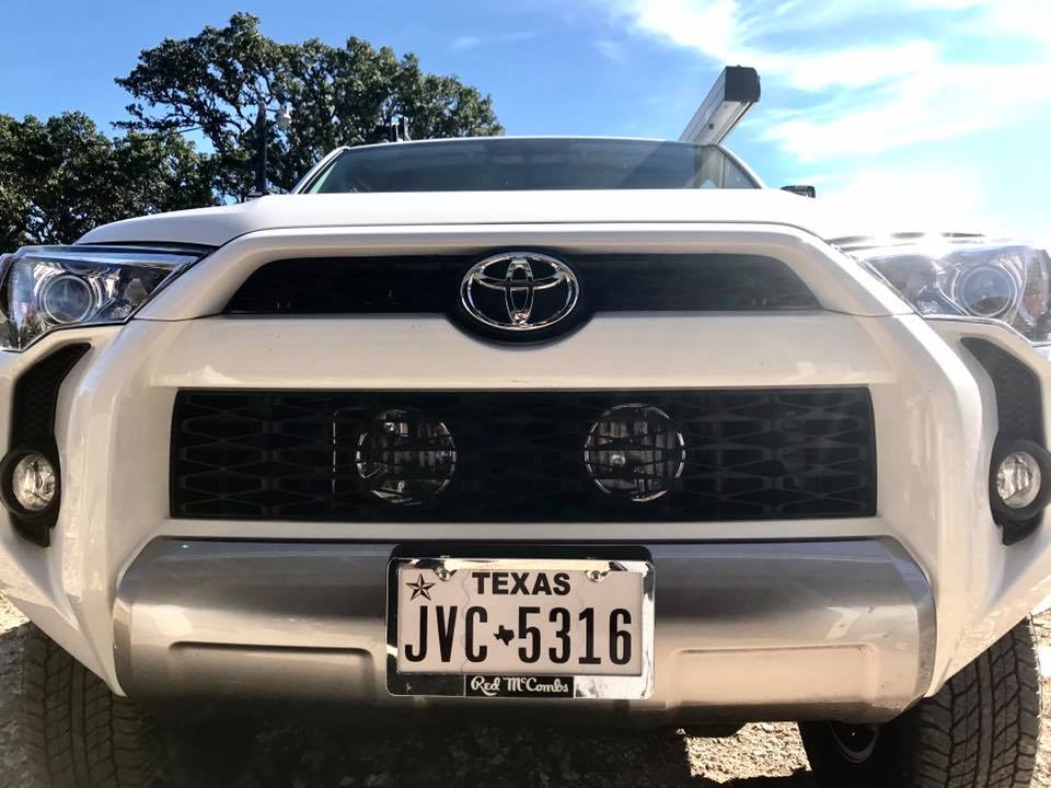 2014-2022 5th Gen Toyota 4Runner Universal LED Hidden Bumper Bracket