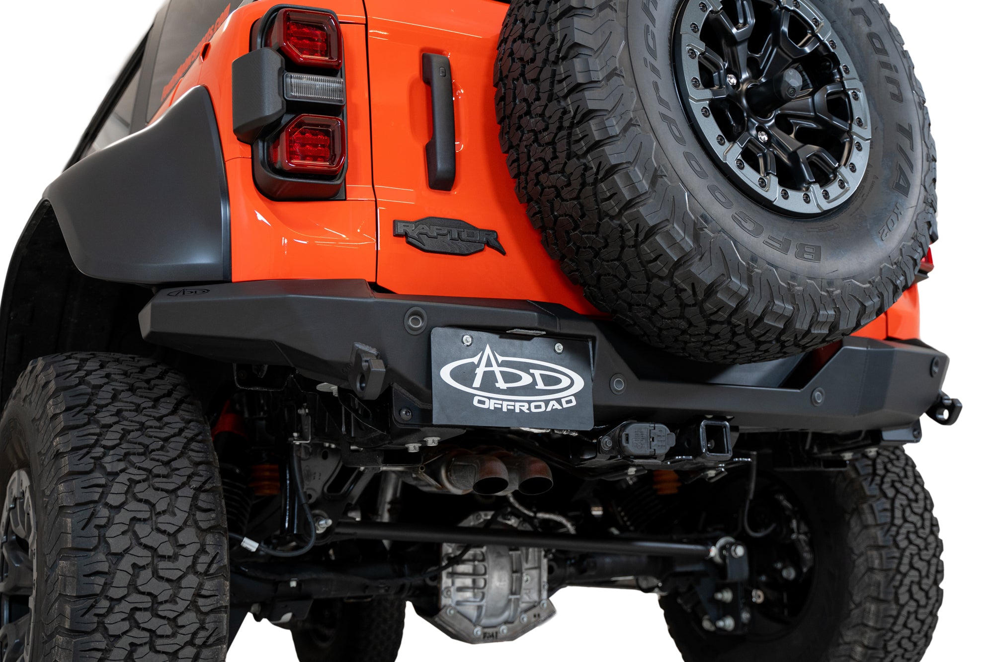 2022 - 2023 Ford Bronco Raptor Rock Fighter Rear Bumper