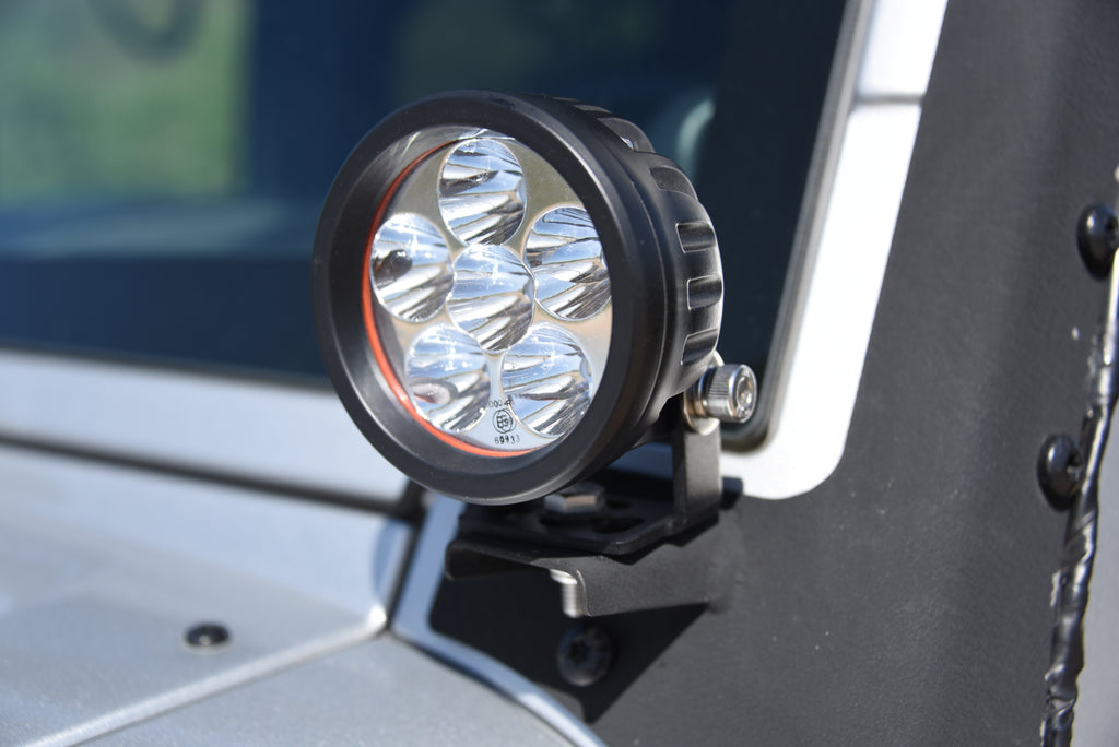 3.5 Inch Round LED Light Spot Pattern