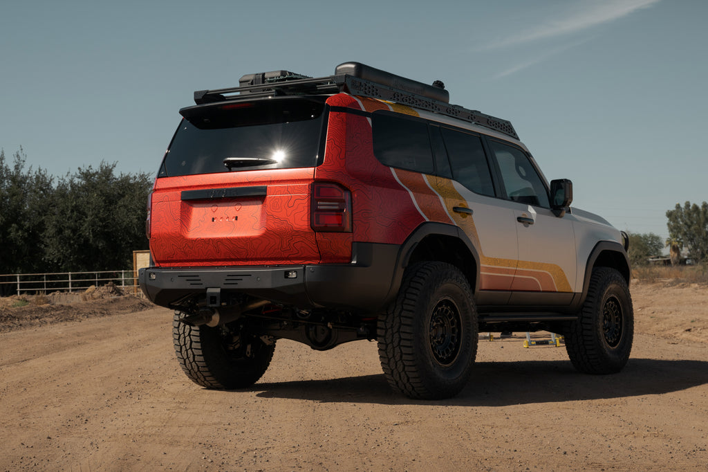 2024 Toyota Land Cruiser Center Mount Rear Bumper