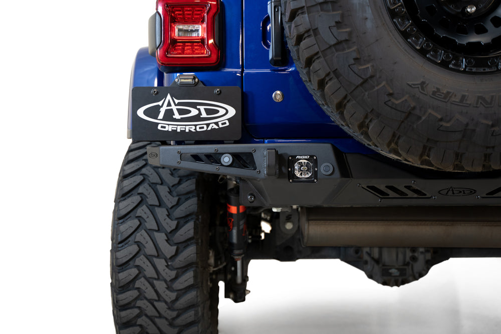 2018 - 2023 Jeep Wrangler JL Stealth Fighter Rear Bumper