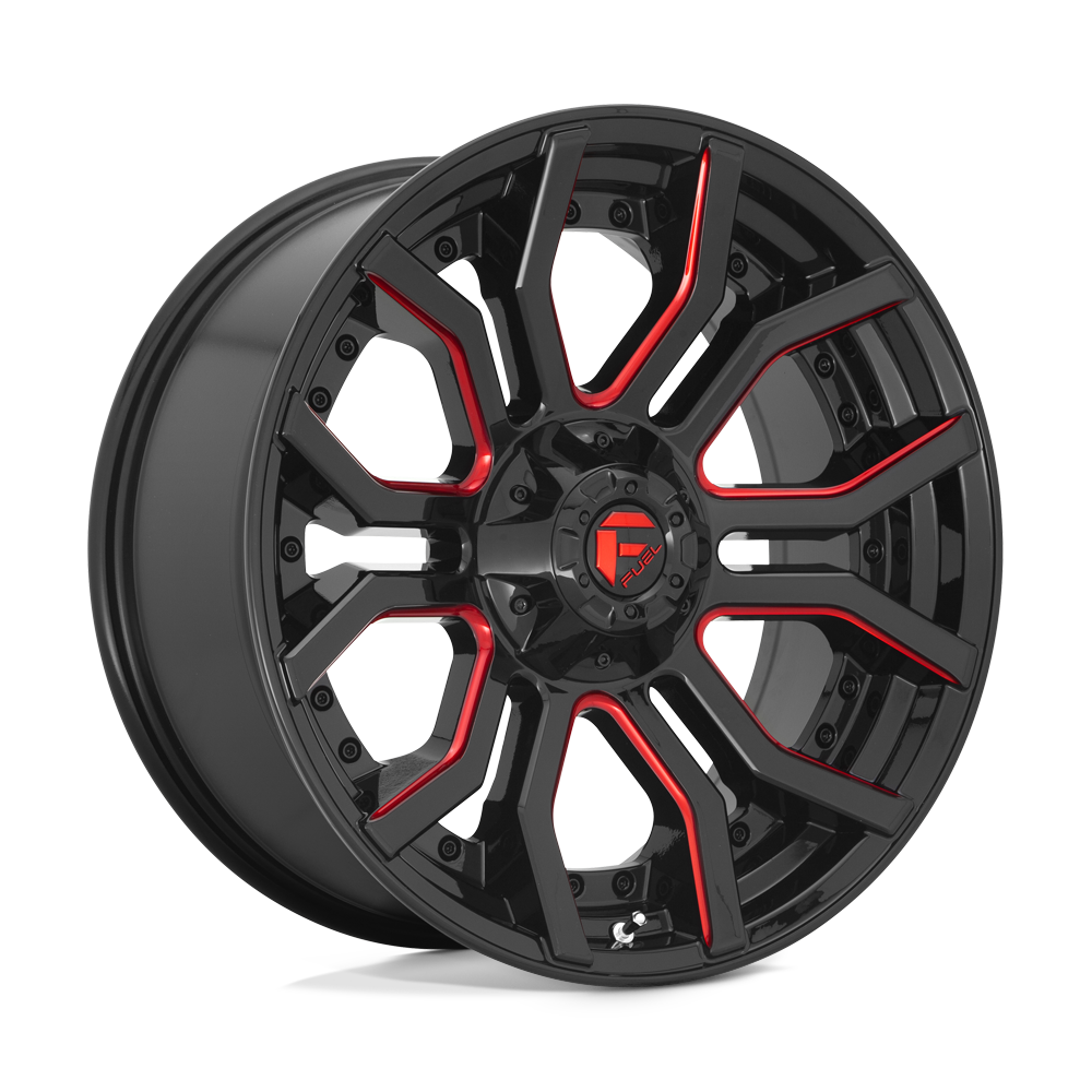 Fuel 1PC D712 RAGE 24X12 8X170 125.1 NLQ -44MM