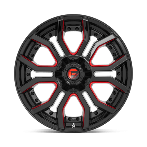 Fuel 1PC D712 RAGE 24X12 8X170 125.1 NLQ -44MM