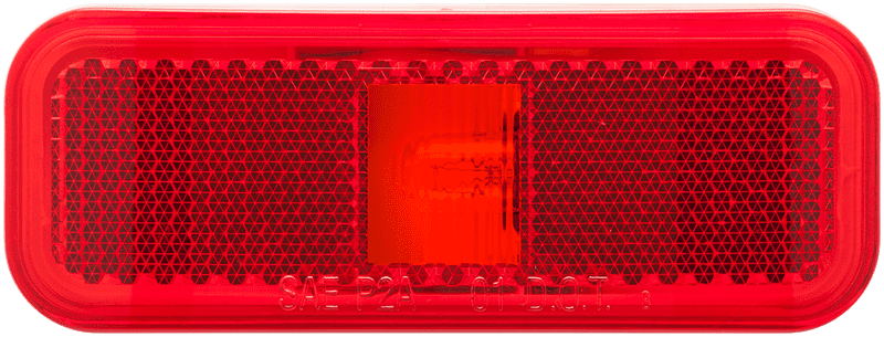 Rect Clearance Light  Red