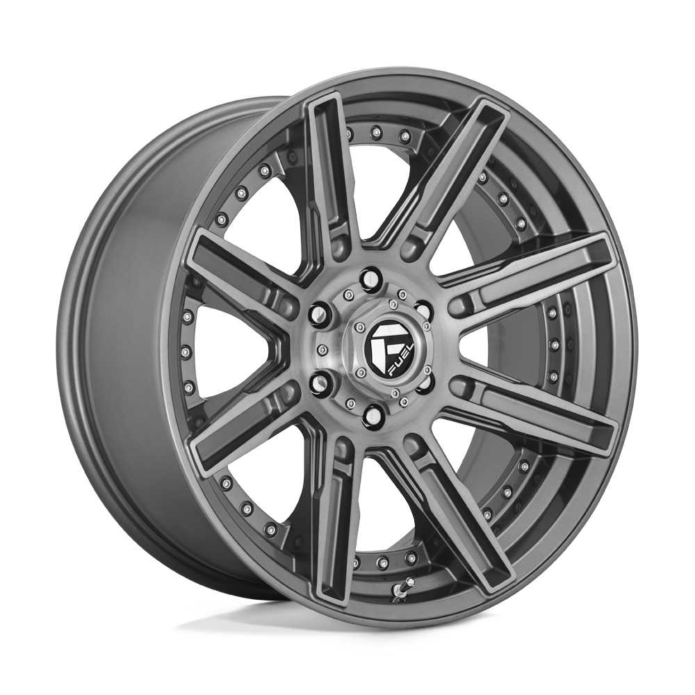 Fuel 1PC Rogue Pltnm 20X10 5X5.0 71.5 Glrt -18