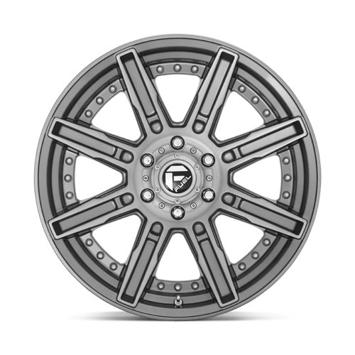 Fuel 1PC Rogue Pltnm 20X10 5X5.0 71.5 Glrt -18