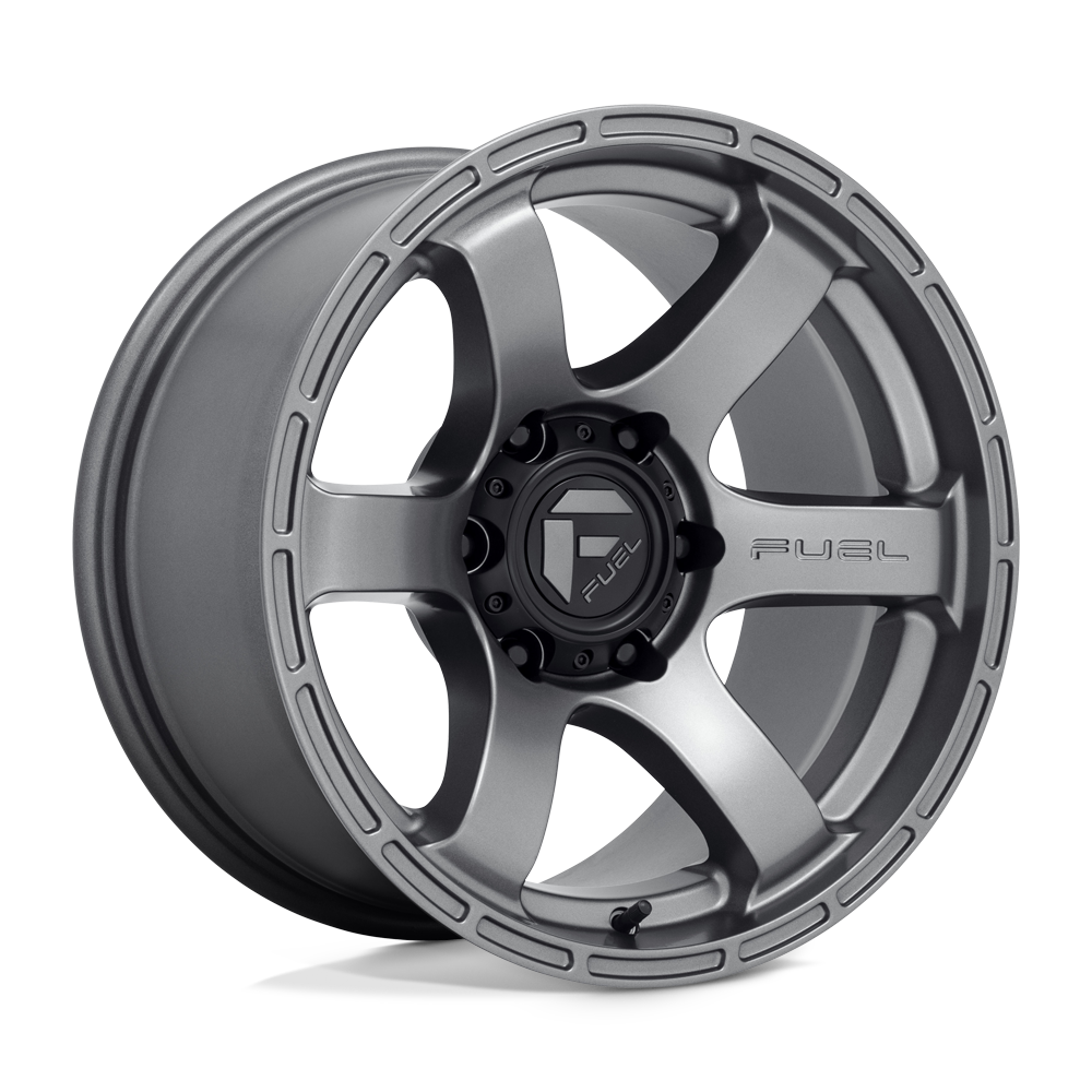 Fuel 1PC Rush 17X9 6X5.5 106.1 Gd 01MM (Si Cap)