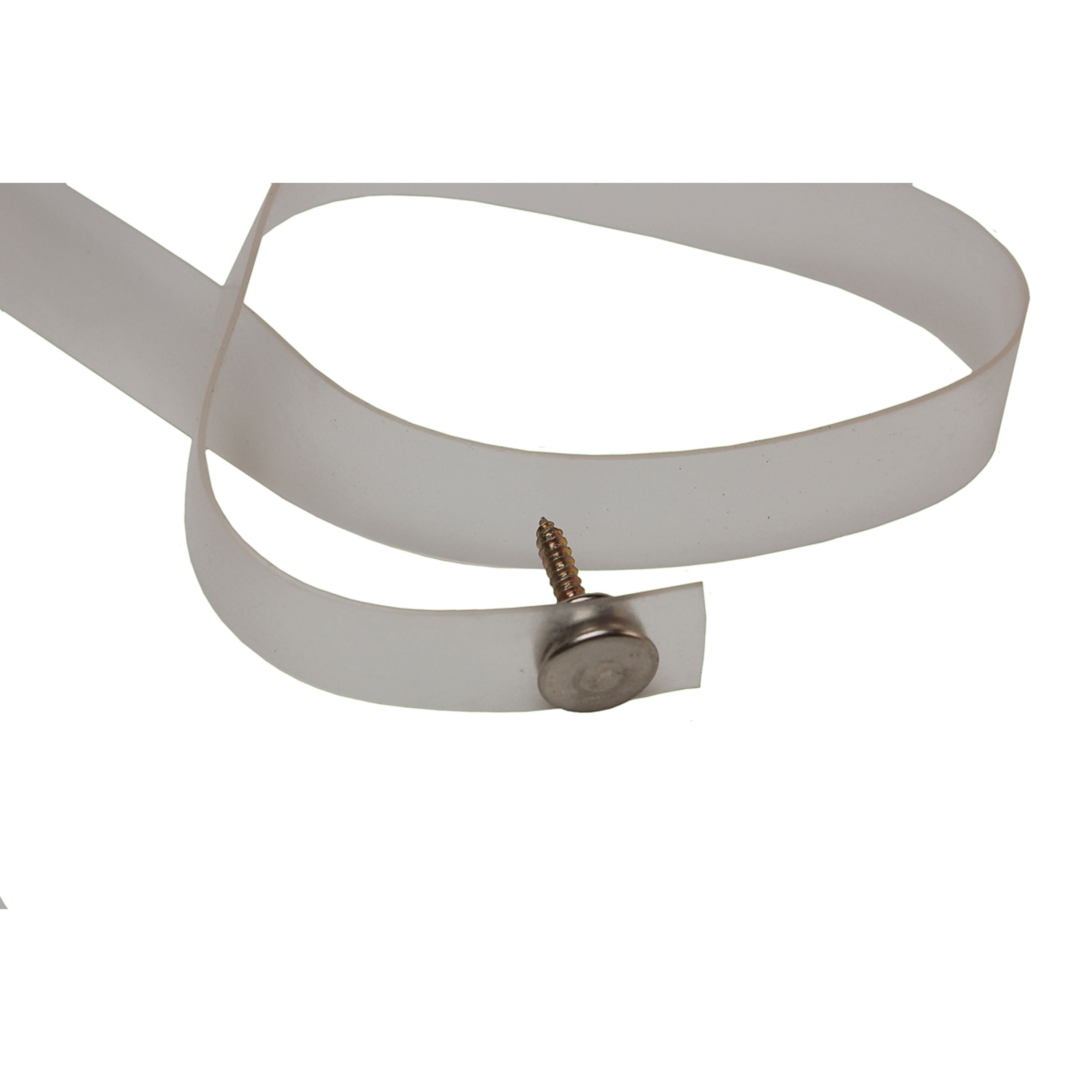 18' Plastic Tie Back Clea