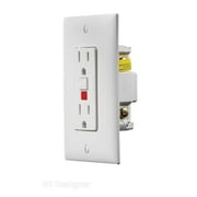 Dual Gfci Outlet-Brown